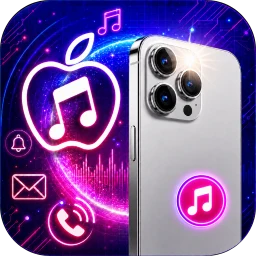 أيقونة iphone رنات ايفون وتنبيه فلاش